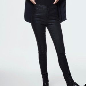 J BRAND Maria Coated High-Rise Skinny Jean